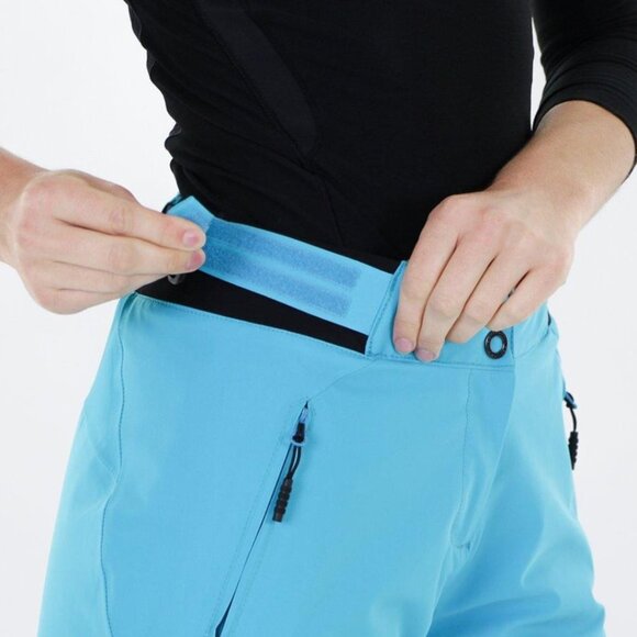 ROSSIGNOL Comet Women's Turquoise Softshell Stretch Ski Snowboard Pants L NWT - Picture 6 of 16